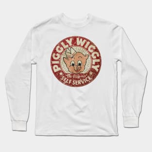 Vintage Piggly Wiggly Long Sleeve T-Shirt